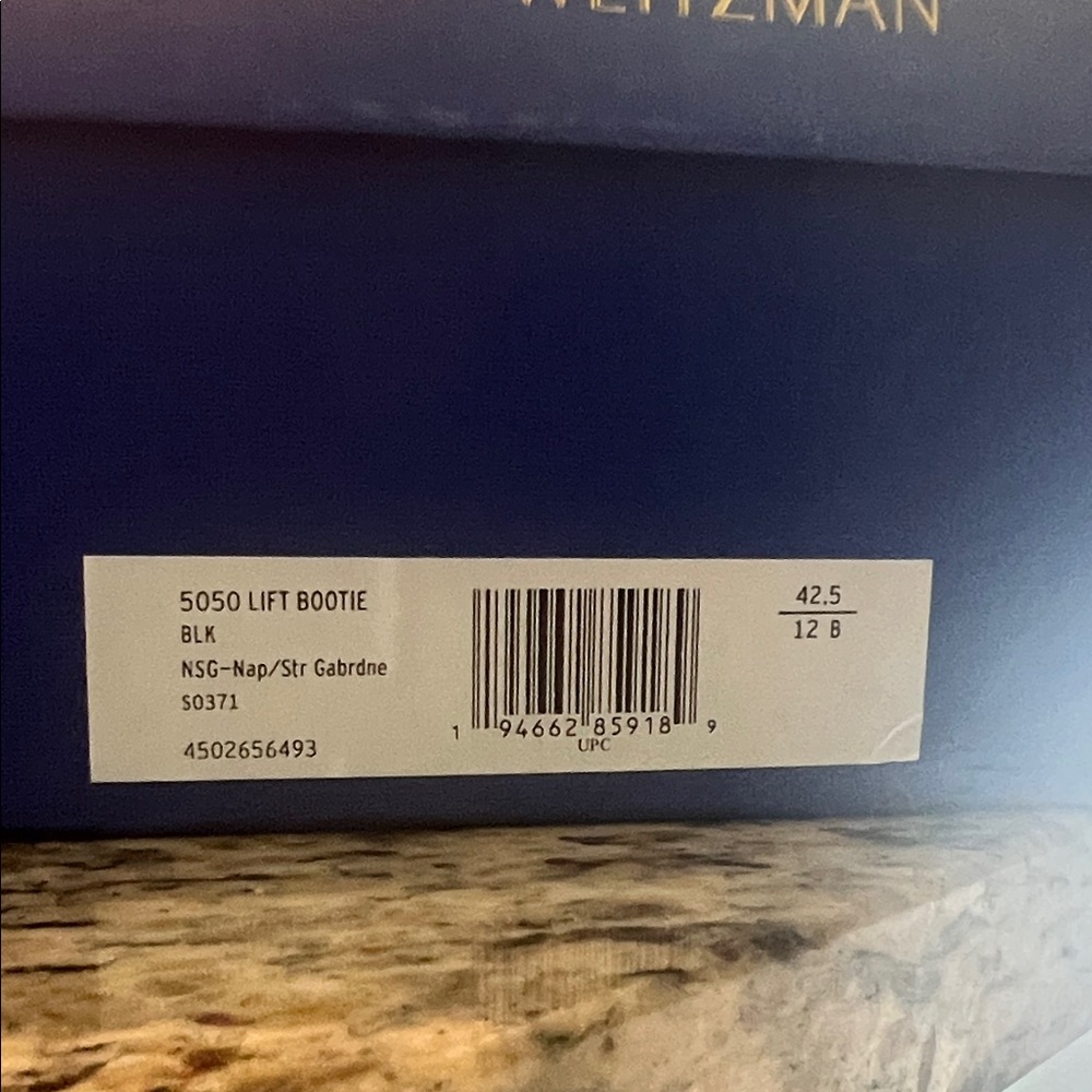 Stuart Weitzman Black Ankle Boots Size 12 - Picture 2 of 8